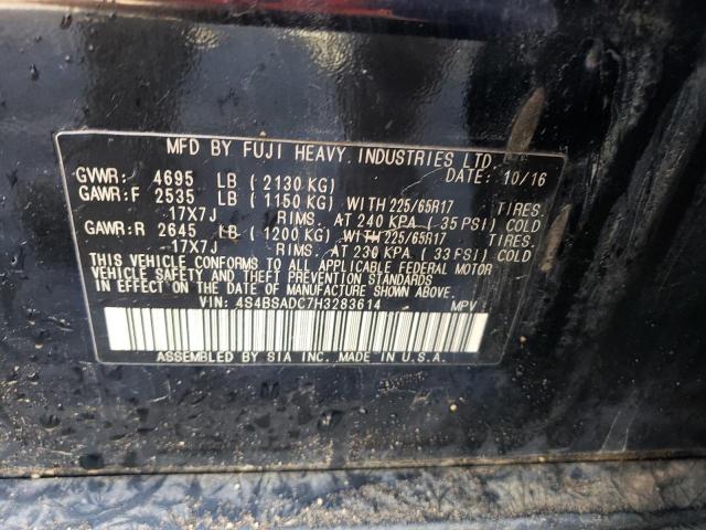 2017 SUBARU OUTBACK 2. - 4S4BSADC7H3283614