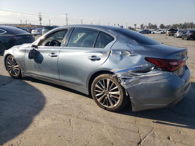 INFINITI Q50 LUXE 2018 gray  gas JN1EV7AP7JM360889 photo #3