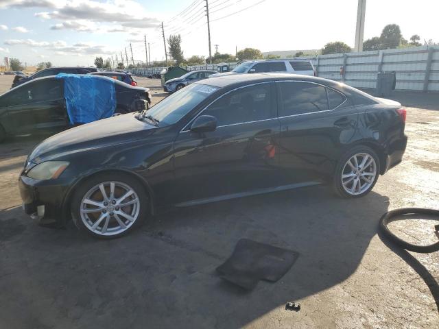 LEXUS IS 350 2006 black sedan 4d gas JTHBE262165002476 photo #1