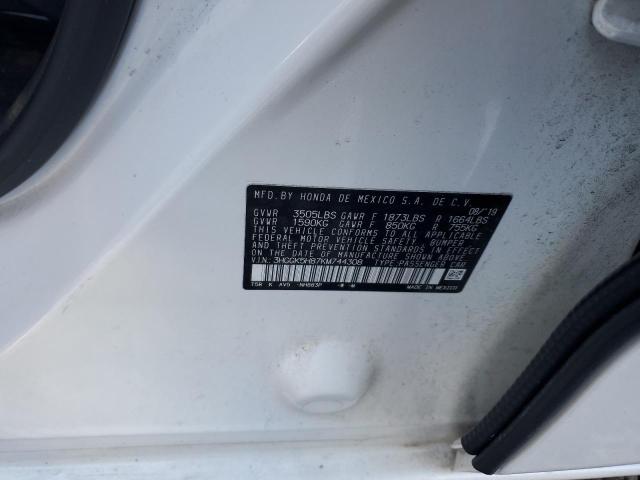 2019 HONDA FIT EX - 3HGGK5H87KM744308