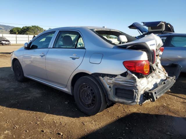 TOYOTA COROLLA BA 2009 silver  gas JTDBL40E39J021550 photo #3