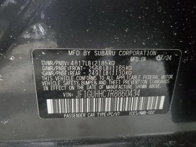 2024 SUBARU IMPREZA RS - JF1GUHHC7R8860434