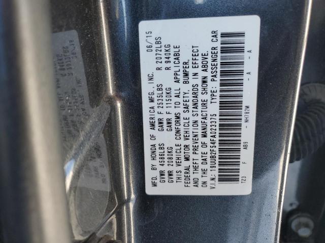 2015 ACURA TLX TECH - 19UUB2F54FA023375