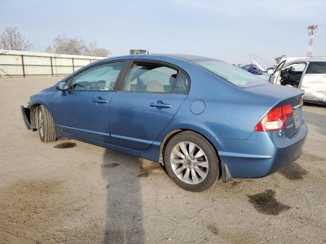 HONDA CIVIC EX 2011 blue  gas 19XFA1F80BE023038 photo #3