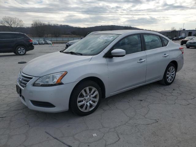 NISSAN SENTRA S 2014 silver  gas 3N1AB7AP9EL659310 photo #1