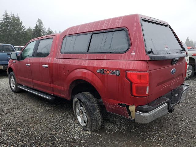 FORD F150 SUPER 2019 red  gas 1FTFW1E54KKC36970 photo #3