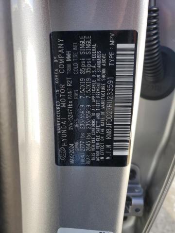 2024 HYUNDAI TUCSON LIM - KM8JFDD27RU233591