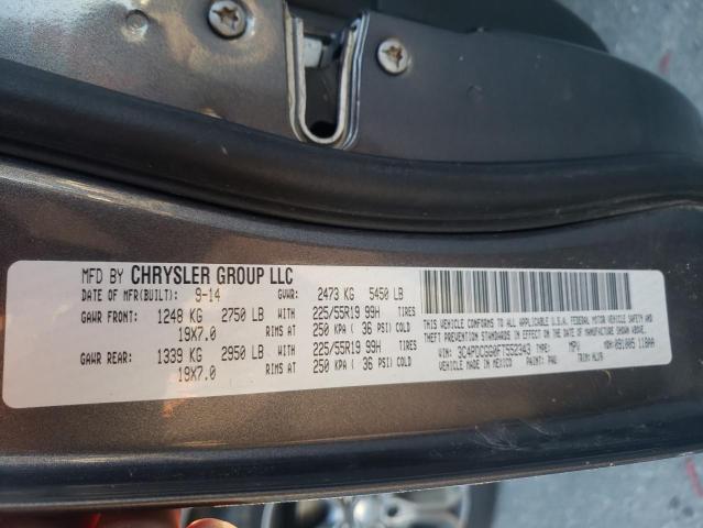 2015 DODGE JOURNEY CR - 3C4PDCGG0FT552343