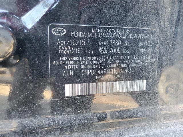 2016 HYUNDAI ELANTRA SE - 5NPDH4AE4GH679263