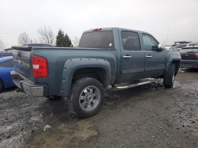 CHEVROLET SILVERADO 2012 teal  flexible fuel 1GCPKSE79CF171065 photo #4