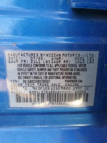 2022 NISSAN SENTRA SV - 3N1AB8CV9NY286001