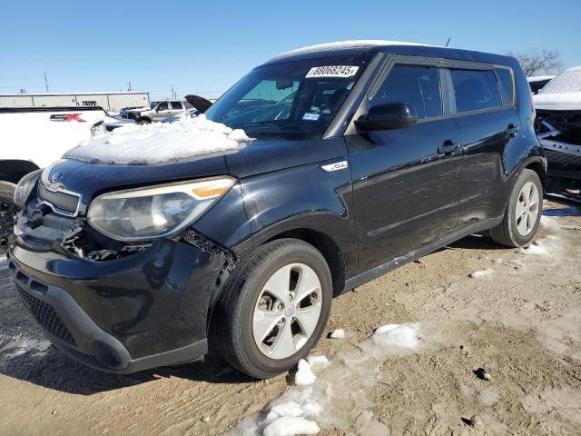 KIA SOUL 2015 black  gas KNDJN2A29F7809143 photo #1