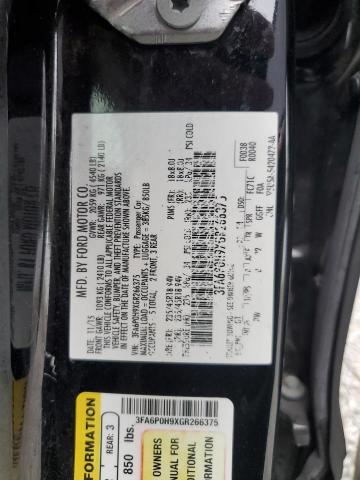 2016 FORD FUSION SE - 3FA6P0H9XGR266375