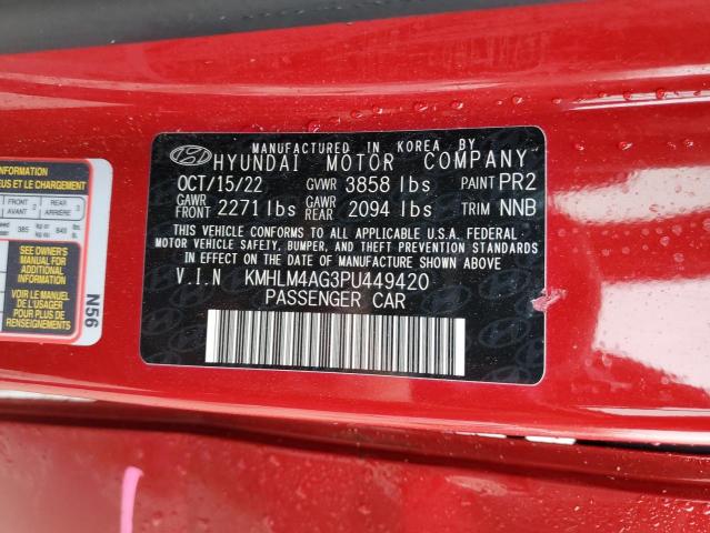 2023 HYUNDAI ELANTRA SE KMHLM4AG3PU449420