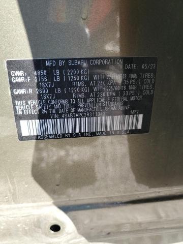 2024 SUBARU OUTBACK TO 4S4BTAPC2R3113431