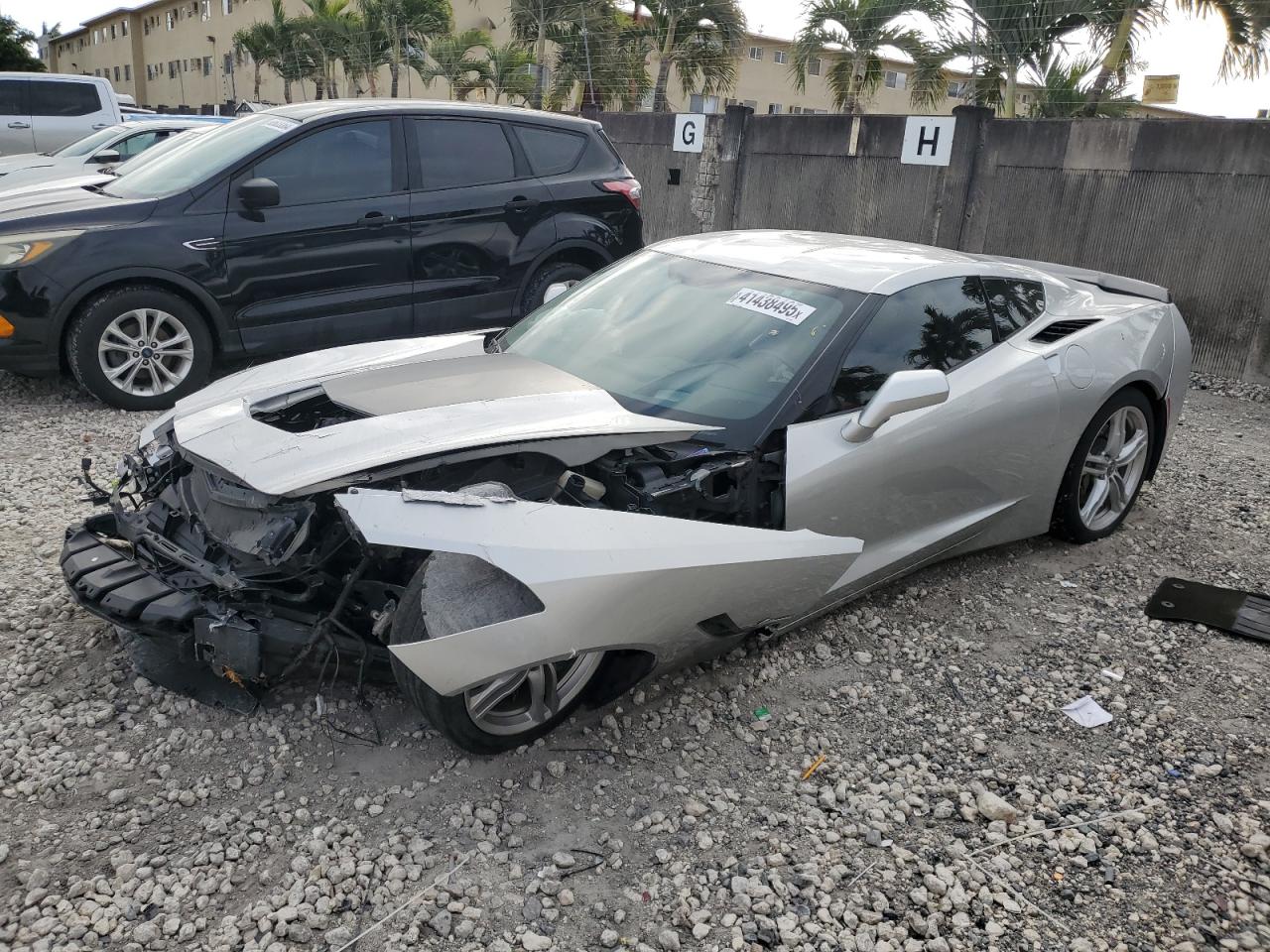 Lot #3050308893 2017 CHEVROLET CORVETTE S