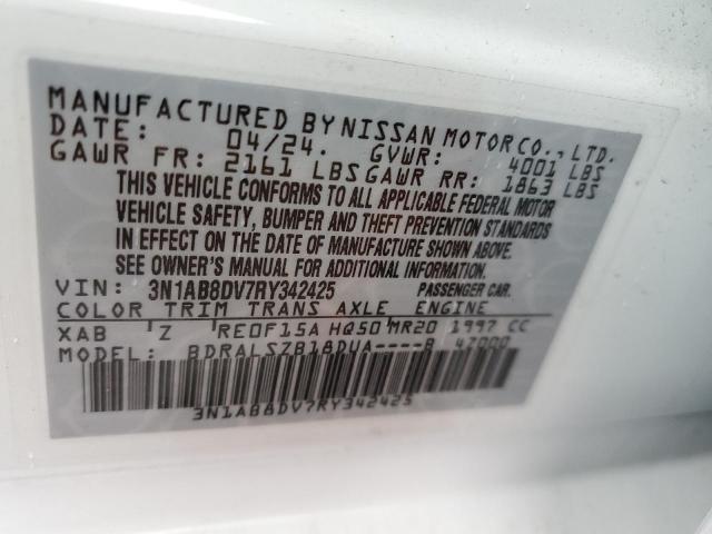 2024 NISSAN SENTRA SR - 3N1AB8DV7RY342425