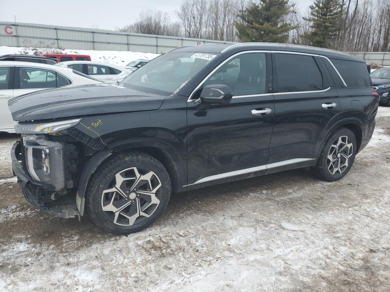 KM8R7DHE6MU261119 HYUNDAI PALISADE C 2021