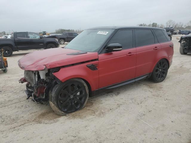 LAND ROVER RANGE ROVE 2021 red  gas SALWR2SU9MA758570 photo #1