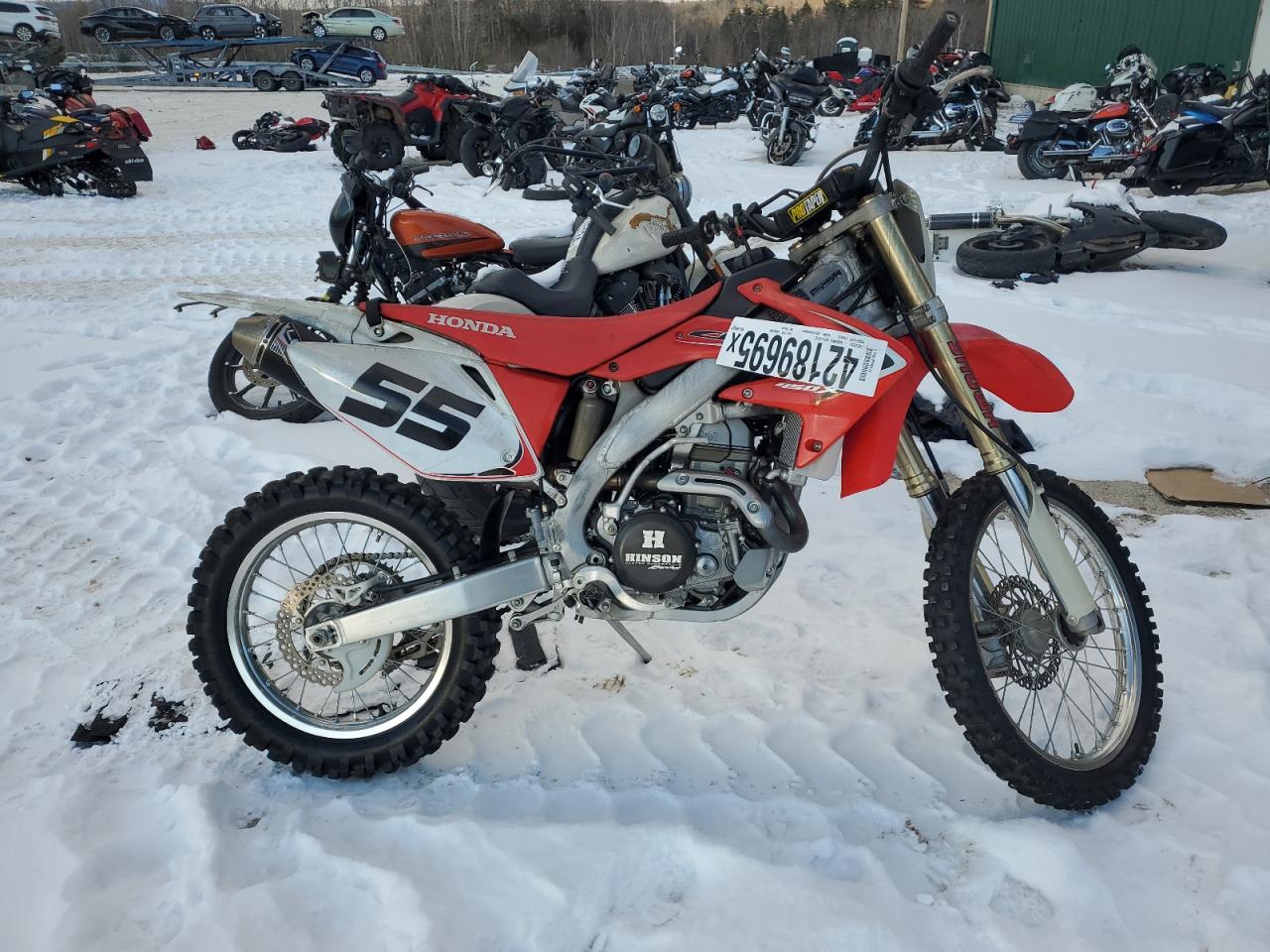 JH2PE0613HK700439 HONDA CRF450 X 2017