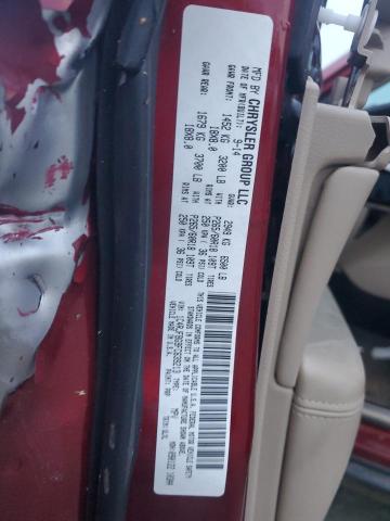 2015 JEEP GRAND CHER - 1C4RJFBG9FC639213