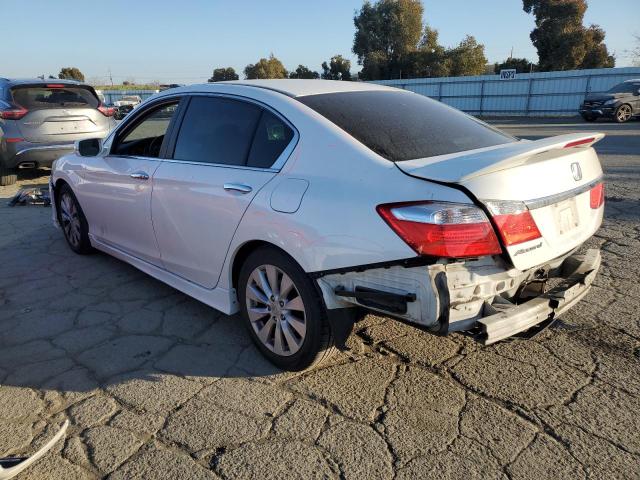 HONDA ACCORD EX 2013 white  gas 1HGCR2F77DA150143 photo #3