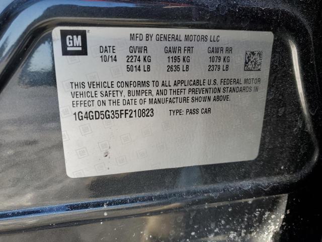 2015 BUICK LACROSSE P 1G4GD5G35FF210823