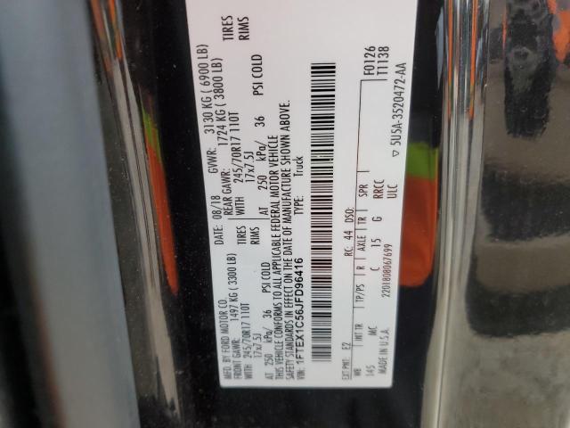 2018 FORD F150 SUPER - 1FTEX1C56JFD96416