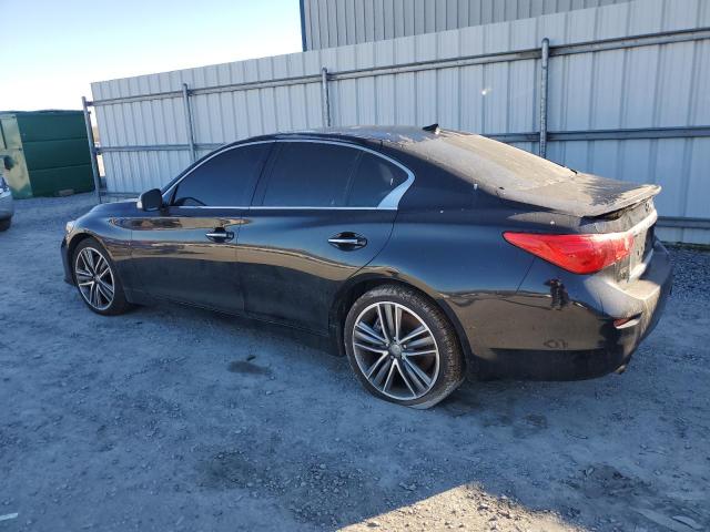 INFINITI Q50 PREMIU 2016 black  gas JN1EV7AR7GM340829 photo #3