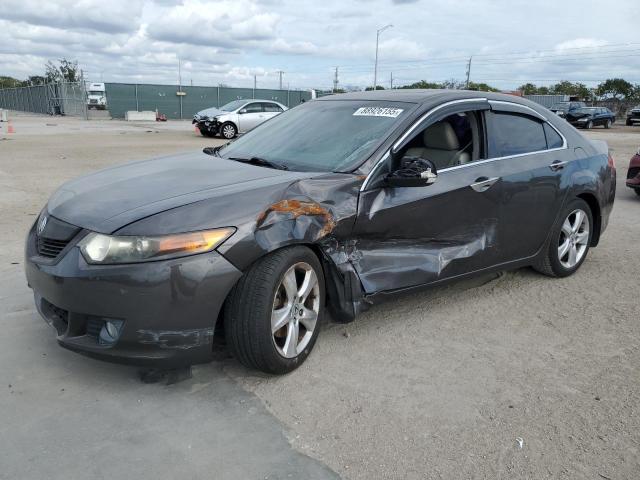 ACURA TSX 2009 gray  gas JH4CU26619C003069 photo #1