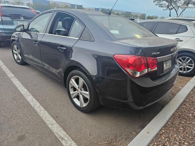 CHEVROLET CRUZE LT 2015 black sedan 4d gas 1G1PE5SB2F7206361 photo #4