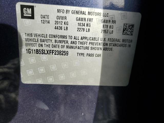 2015 CHEVROLET MALIBU LS - 1G11B5SLXFF238259