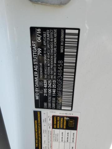2016 MERCEDES-BENZ E 400 - WDDKJ6FB0GF348458