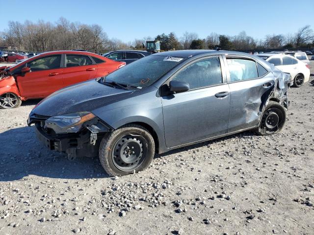 TOYOTA COROLLA L 2017 blue  gas 2T1BURHE0HC825779 photo #1