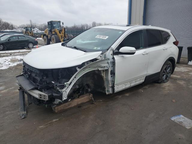 HONDA CR-V EXL 2020 white  gas 5J6RW2H80LL040412 photo #1