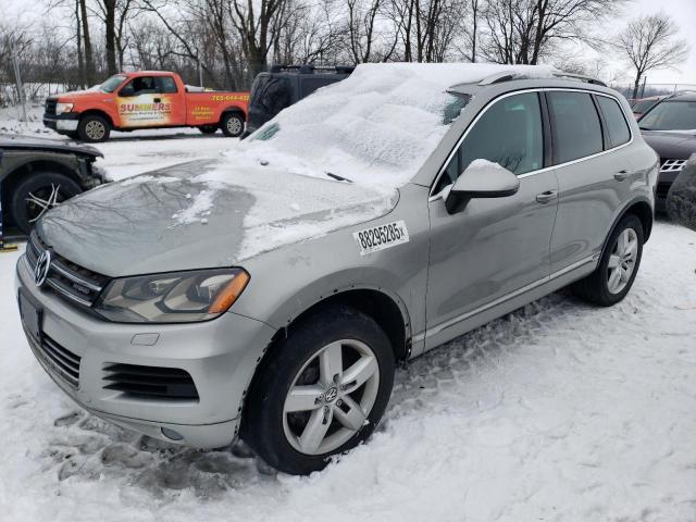 VOLKSWAGEN TOUAREG HY 2011 silver  hybrid engine WVGFG9BP9BD001966 photo #1