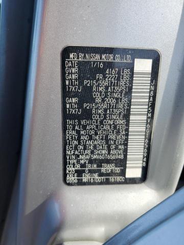 2016 NISSAN JUKE S - JN8AF5MV6GT656948