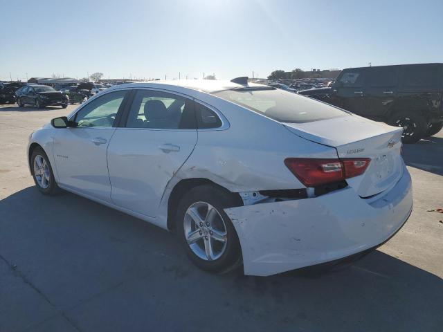 CHEVROLET MALIBU LS 2024 white  Gasoline 1G1ZB5ST8RF107273 photo #3