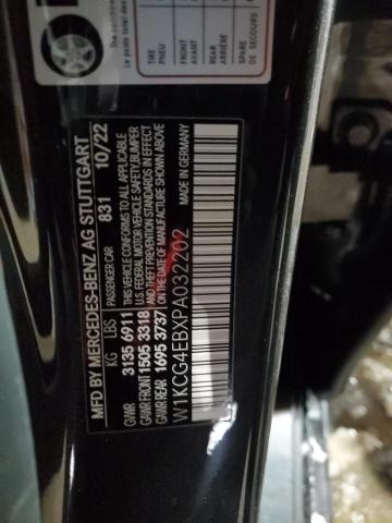 2023 MERCEDES-BENZ EQS SEDAN - W1KCG4EBXPA032202