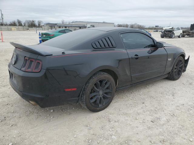 FORD MUSTANG GT 2014 black coupe gas 1ZVBP8CF7E5300418 photo #4