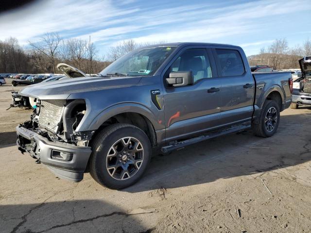 FORD F150 STX 2024 gray  gas 1FTEW2LPXRFA29797 photo #1