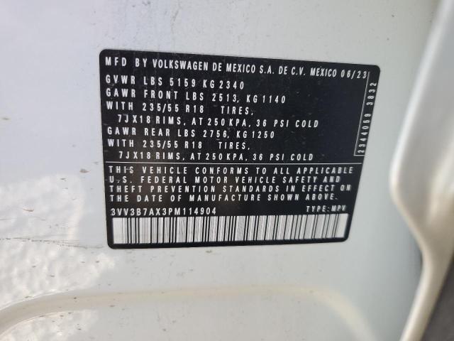 2023 VOLKSWAGEN TIGUAN SE - 3VV3B7AX3PM114904