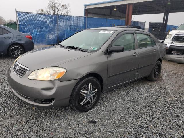 TOYOTA COROLLA CE 2007 gray  gas 2T1BR32E07C726983 photo #1