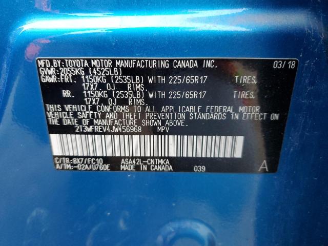 2018 TOYOTA RAV4 ADVEN - 2T3WFREV4JW456968