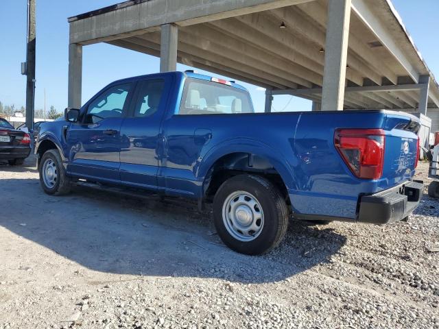 FORD F150 XL 2024 blue  gas 1FTEX1KP2RKD11805 photo #3