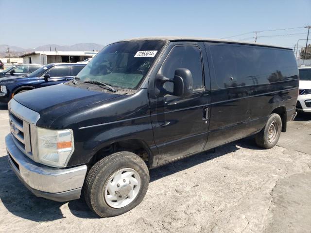 FORD ECONOLINE 2013 black cargo va gas 1FTNE1EW7DDA44800 photo #1