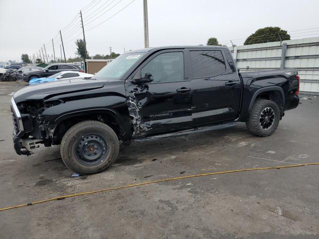 TOYOTA TUNDRA CRE 2022 black  gas 5TFLA5DB2NX013852 photo #1