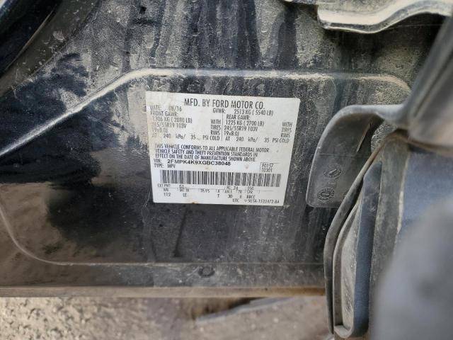 2016 FORD EDGE TITAN - 2FMPK4K9XGBC38048