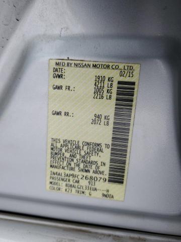 2015 NISSAN ALTIMA 2.5 - 1N4AL3AP9FC268079