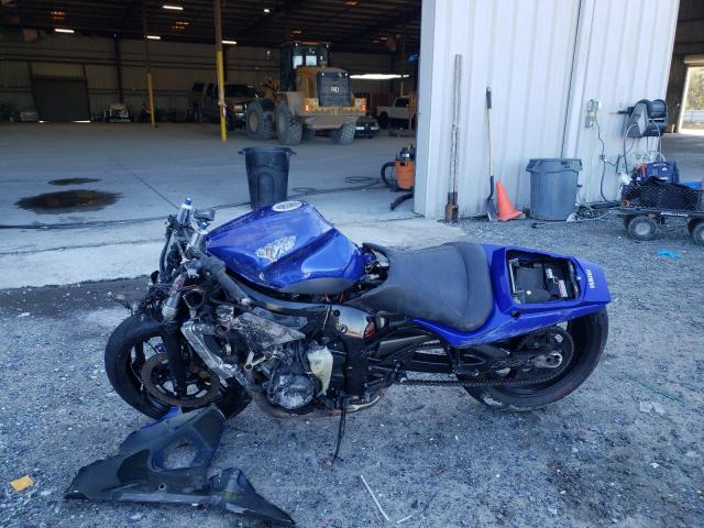 YAMAHA YZFR6 L 2005 blue  gas JYARJ06EX5A023483 photo #4